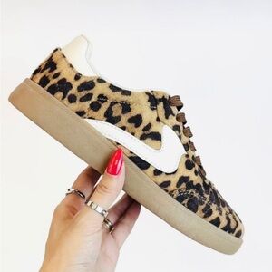 Leopard Print Women's Sneakers